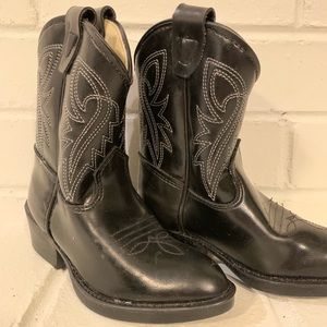 Beautiful Black Laredo Unisex Toddler Boots.